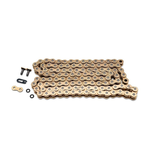 Kawasaki Gold racing chain with KX logo's